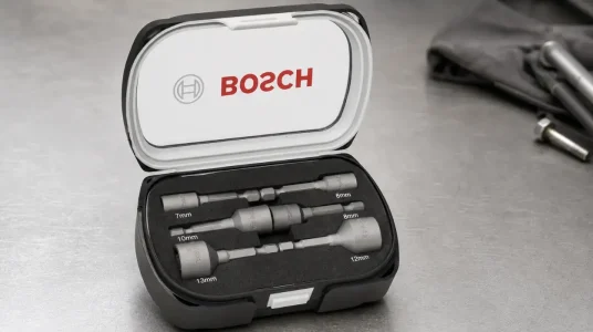 Set de 6 llaves de vaso Bosch de 50 mm para herramientas eléctricas