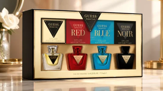 Mini perfumes Guess Seductive, Red, Blue y Noir
