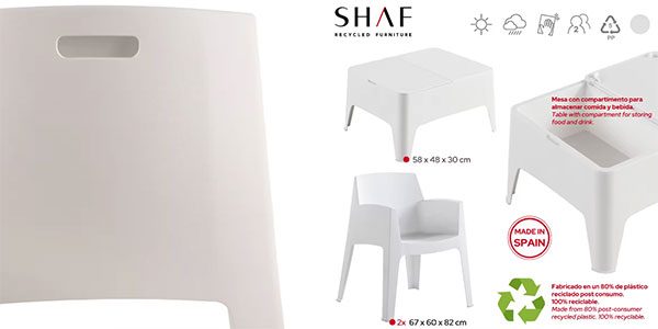 Set de muebles de exterior Shaf Costa barato