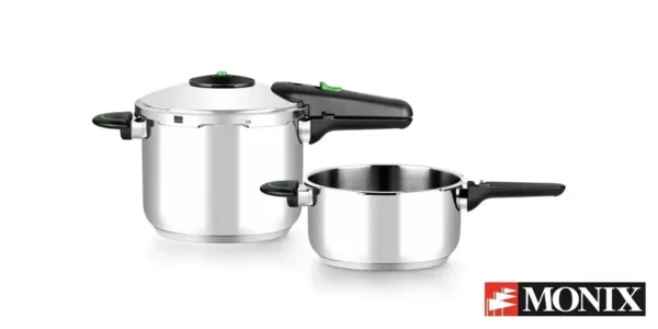 Set olla express Monix Presto de 4 y 6 litros