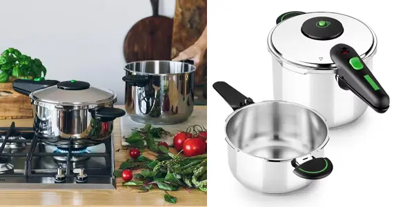 Set olla express Monix Presto de 4 y 6 litros