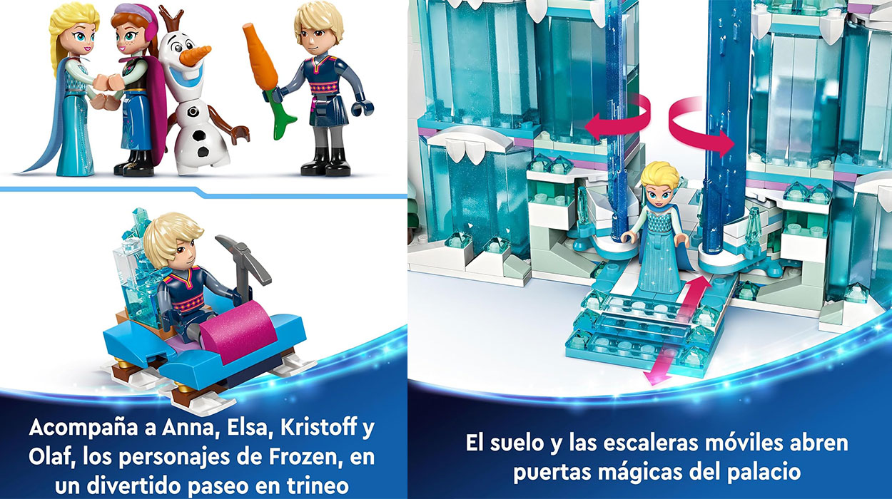 Set Palacio de Hielo de Elsa de LEGO Frozen barato