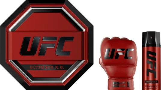Set de perfumes UFC Ultimate K.O. para hombre con 2 piezas