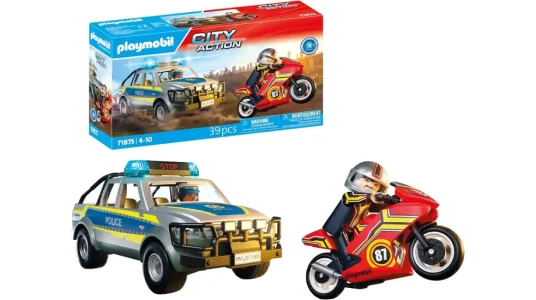 PLAYMOBIL City Action Persecución con camioneta policial