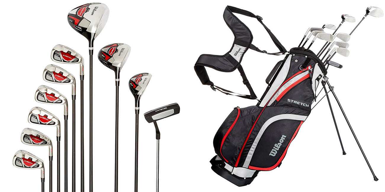 Amazon HUNDE el precio de este set de golf Wilson para principiantes con 10 palos y bolsa de trasporte con un 53% de descuento