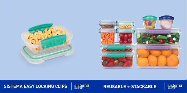 Set de recipientes KLIP IT Accents