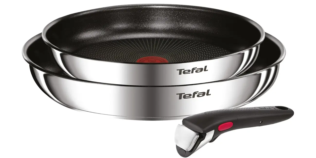 Set de 2 sartenes Tefal Ingenio Emotion de 22 y 26 cm