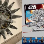 Halcón Milenario de Star Wars tipo LEGO