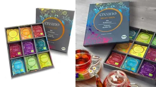 Set de regalo té orgánico de hierbas Creano barato