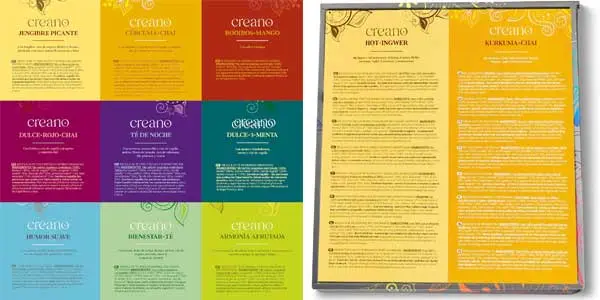 Set de regalo té orgánico de hierbas Creano oferta