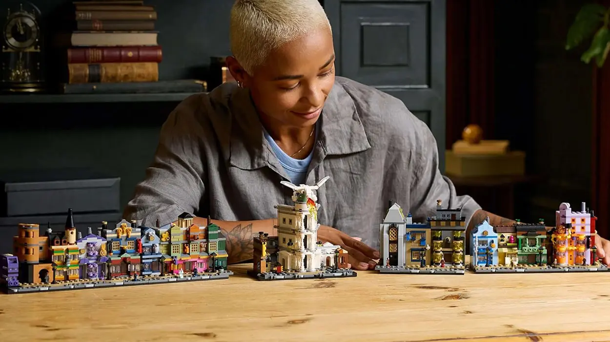 Set Tiendas Mágicas del Callejón Diagon de LEGO Harry Potter barato