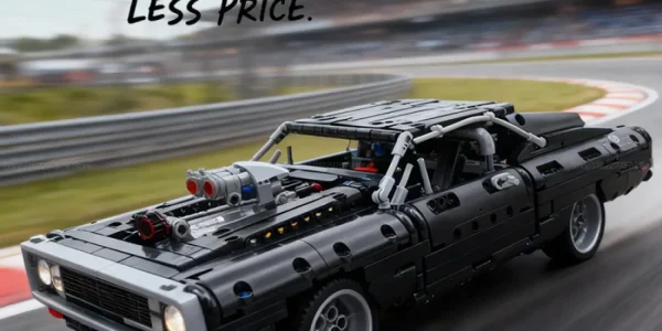 Chollo set tipo lego dodge charger de dominic toretto de fast and furious de 1.077 piezas