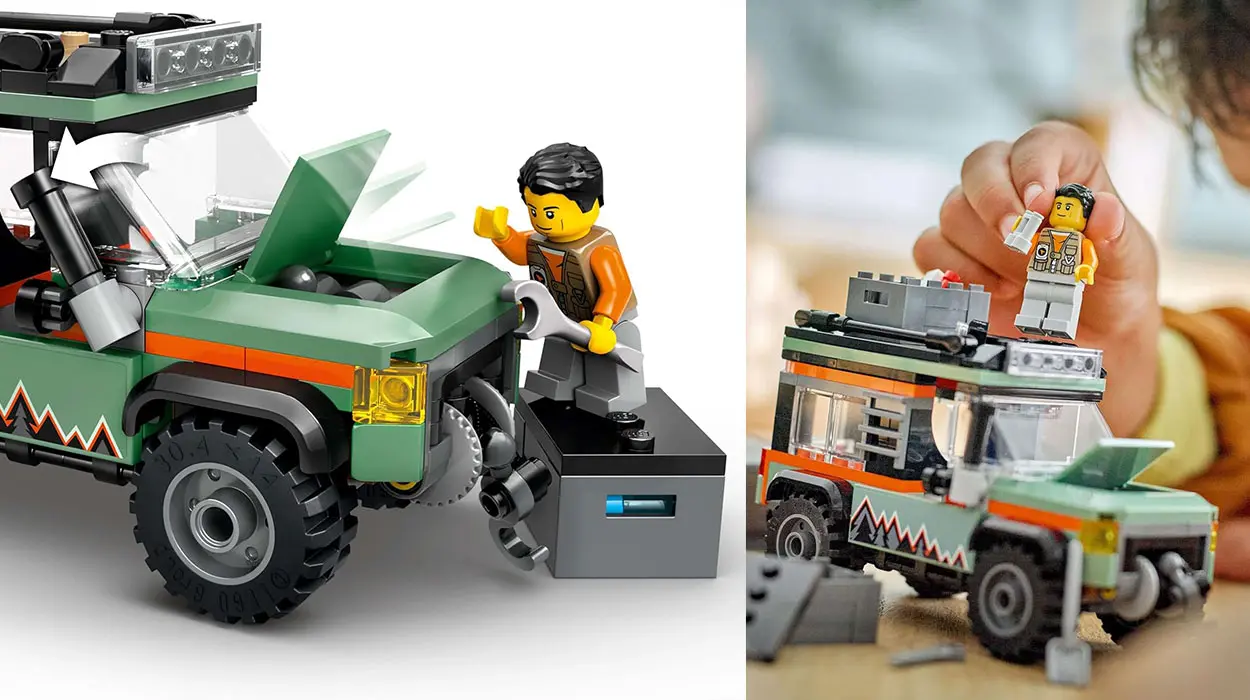 Set Todoterreno 4x4 de Montaña de LEGO City barato