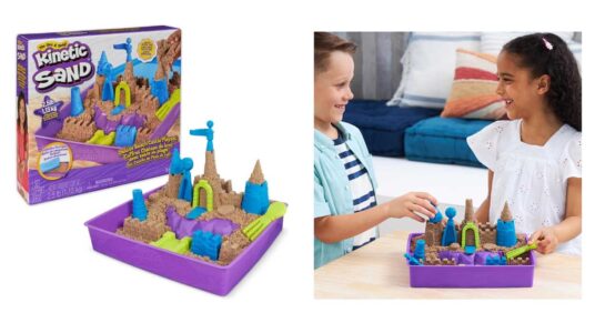 Set Ufesa Kinetic sand castillo de playa de lujo barato