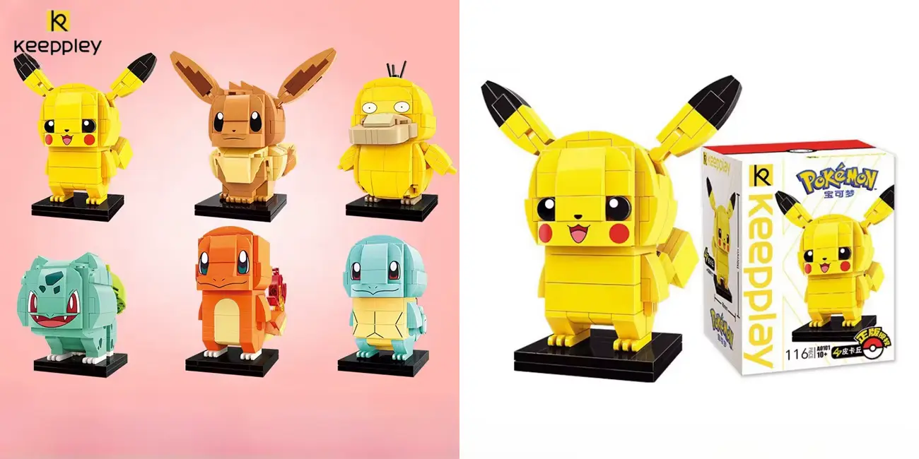 Set de construcción Keeppley de Pokémon