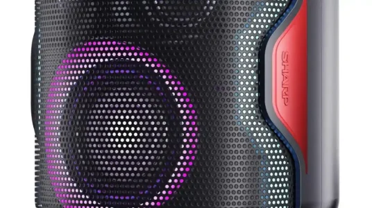 Chollo Sharp Altavoz Bluetooth Portátil Luces
