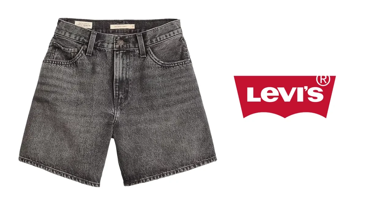 Estos shorts Levi's High Rise Baggy te sentarán mucho mejor con el descuentazo que tienen hoy