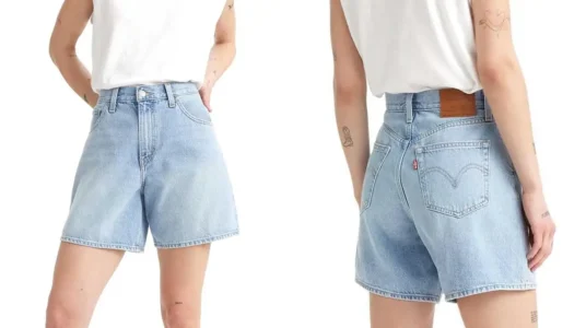 Shorts Levi's High Rise Baggy baratos
