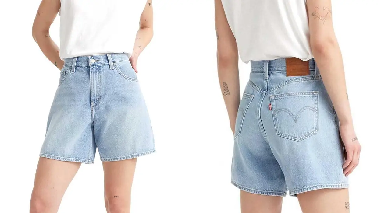 Shorts Levi's High Rise Baggy baratos