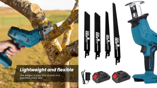 Sierra eléctrica inalámbrica de 100mm