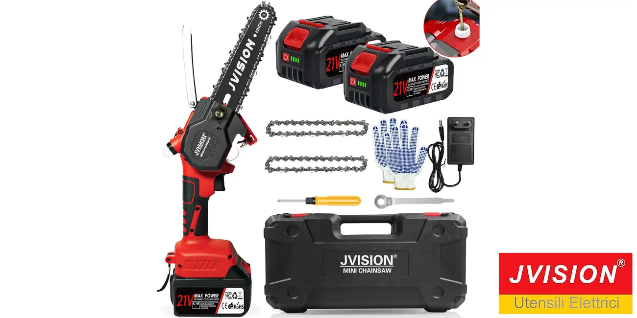 Motosierra de mano JVISION de 800W