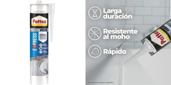 Silicona Pattex "No más moho"
