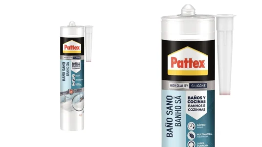 silicona transparente Pattex para baños y cocinas de 280 g barata