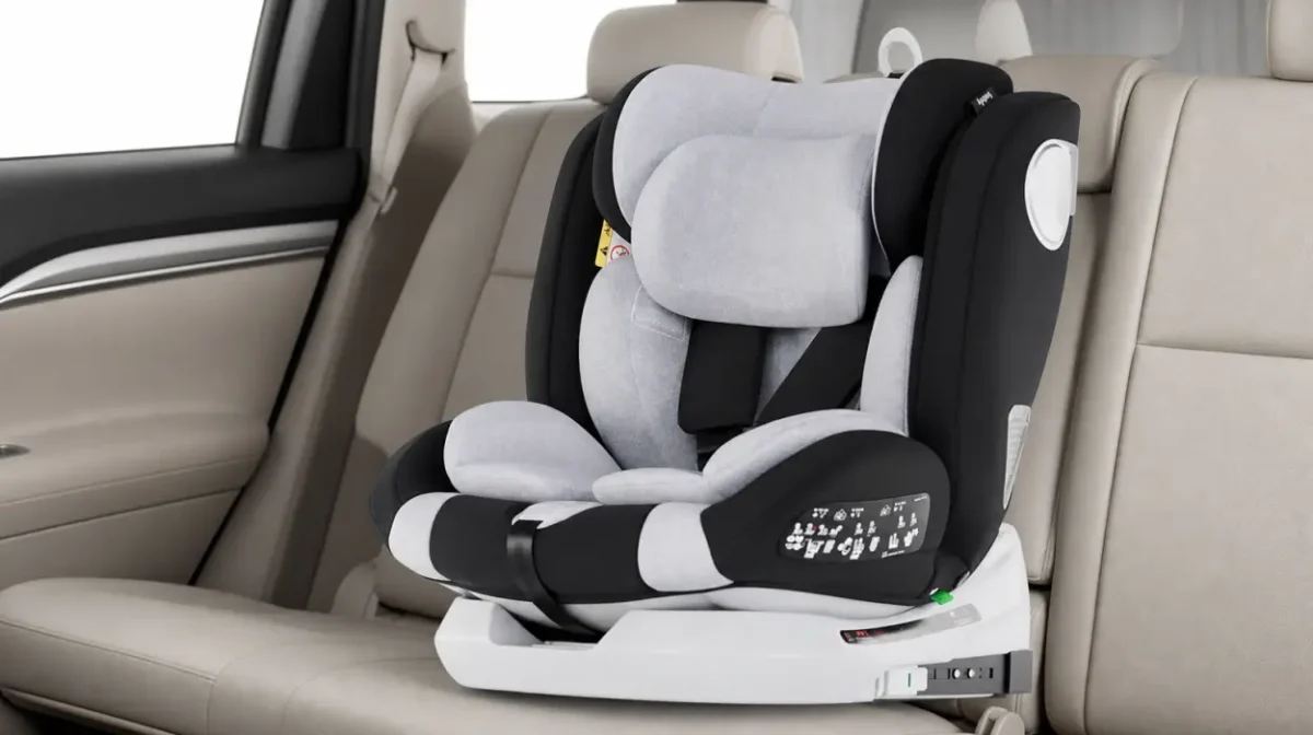 Silla de coche Babify Onboard con Isofix y giro 360º para bebés y niños