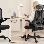 Silla de oficina Magic Life ergonómica con reposacabezas ajustable
