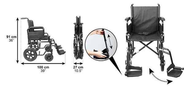 Silla de ruedas Pepe Mobility oferta