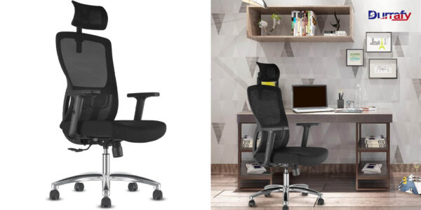 Silla de oficina ergonómica Durrafy