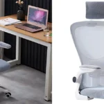 Silla de oficina LUTODY con reposacabeza ajustable