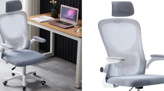 Silla de oficina LUTODY con reposacabeza ajustable