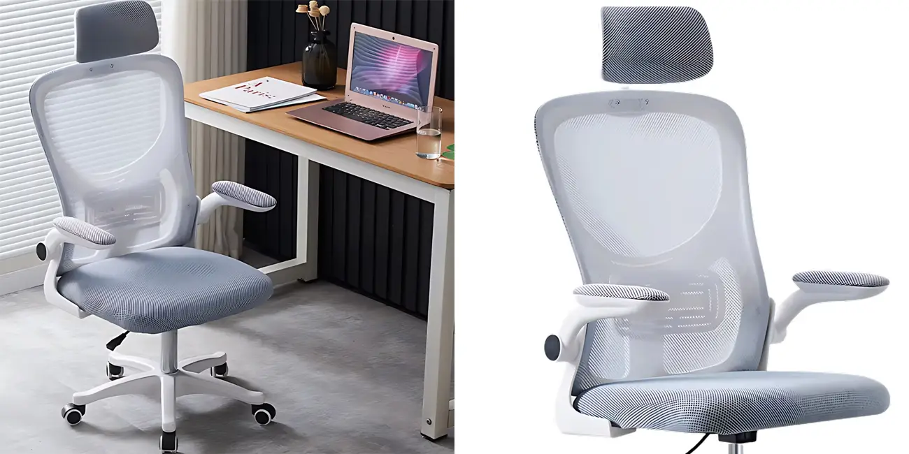 Silla de oficina LUTODY con reposacabeza ajustable