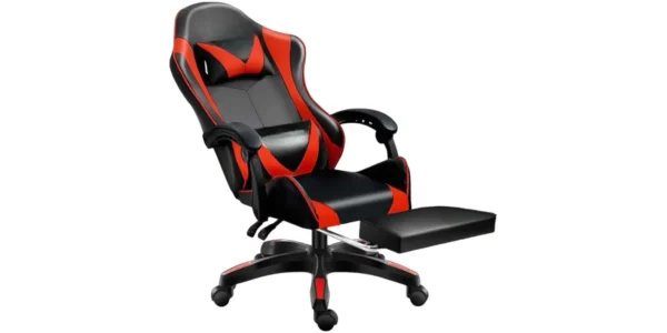 Silla gaming con reposapies