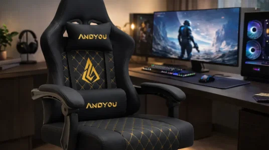 Silla gaming ergonómica Andyou con soporte lumbar