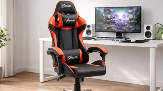 Silla gaming Vinsetto con altura ajustable