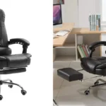 Silla de oficina con reposapies