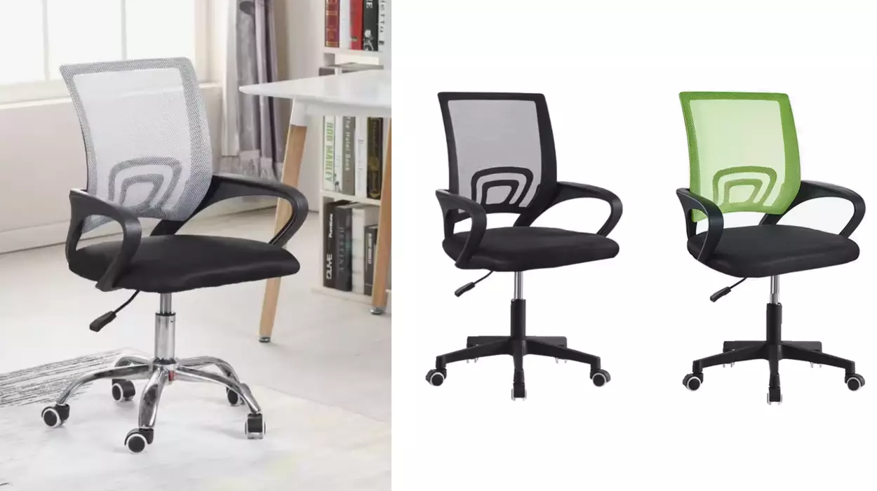 Silla de oficina soporte lumbar barata