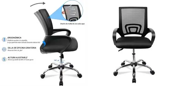 Silla oficina Dasck oferta