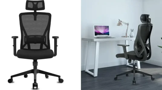 Silla de oficina ergonómica Durrafy