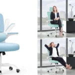 Silla de oficina giratoria y ergonómica Naspaluro