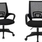 Silla de oficina T-Lovendo soporte lumbar barata