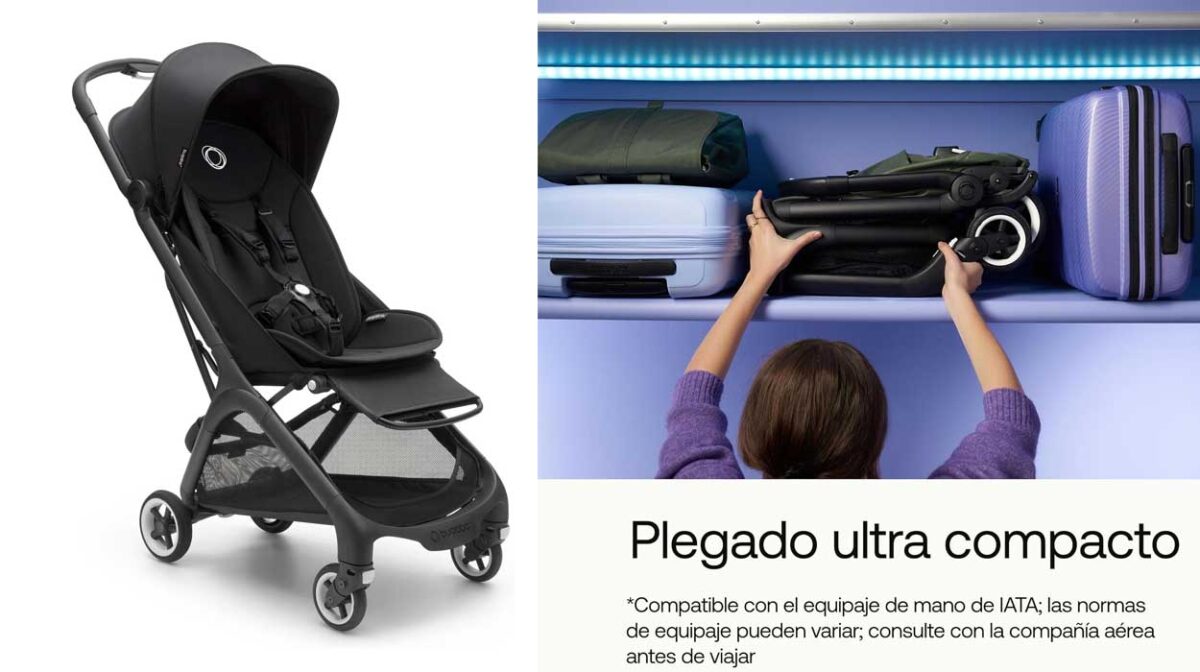 Silla de paseo Bugaboo Butterfly ultraligera y compacta