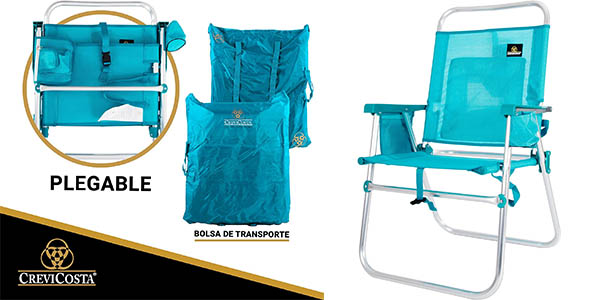 Silla de playa plegable CREVICOSTA