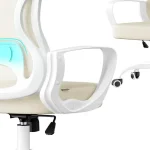 Silla de oficina ergonómica Songmics con soporte lumbar y reposabrazos
