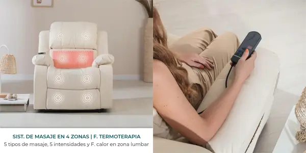 Sillón de masaje Don Descanso