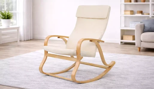 Sillón mecedora Songmics LYY30M de 65 x 90 x 98 cm