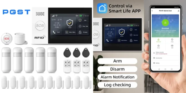 Sistema de seguridad para el hogar PGST