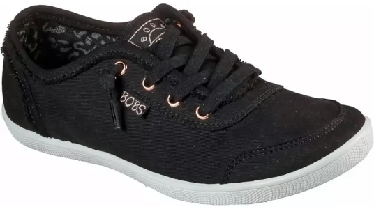 Zapatillas de lona Skechers Bobs Cute para mujer